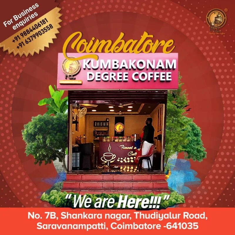 Kumbakonam Degree Coffee Franchise In Coimbatore 1