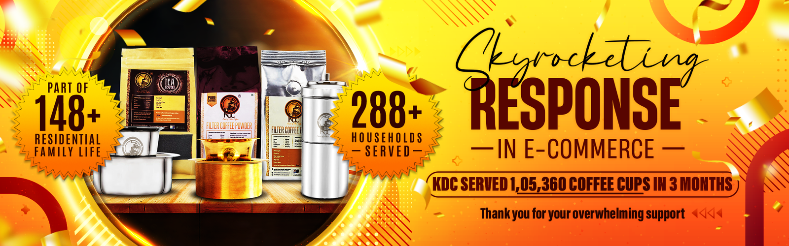 E Commerce Website banner