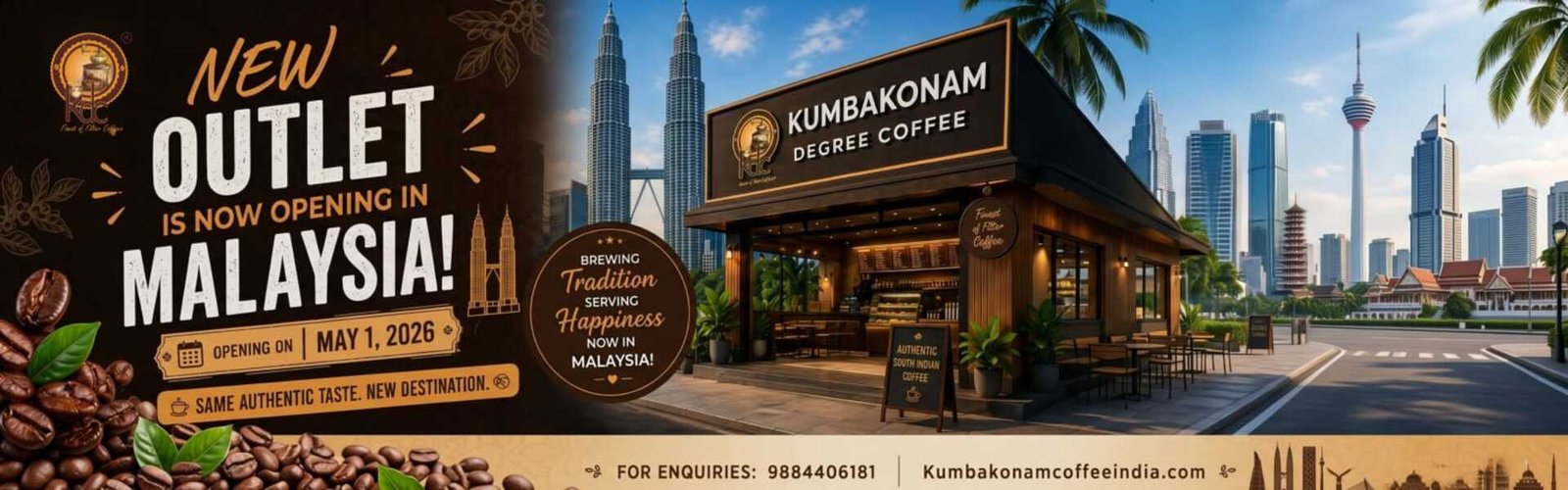Kumbakonam Degree Coffee Franchise in Malaysia