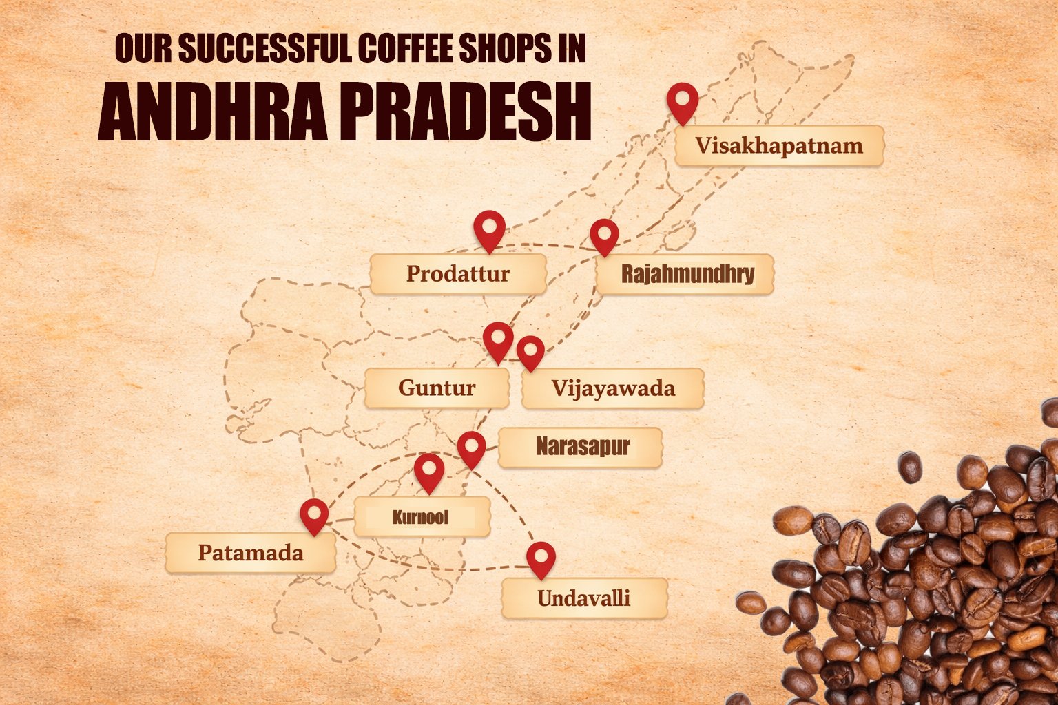 Our Best Coffee Franchise Andhra Pradesh Outlets