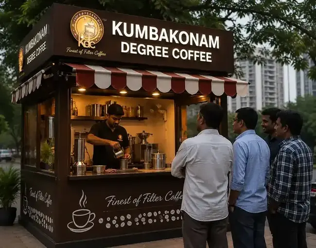 Franchise Offer 2 Kumbakonam Degree Coffee Franchise Store